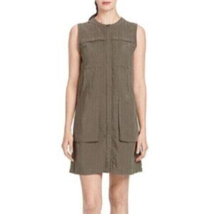 NWT Nau Women’s Flaxible Sable Linen Blend Sleeveless Dress - Small